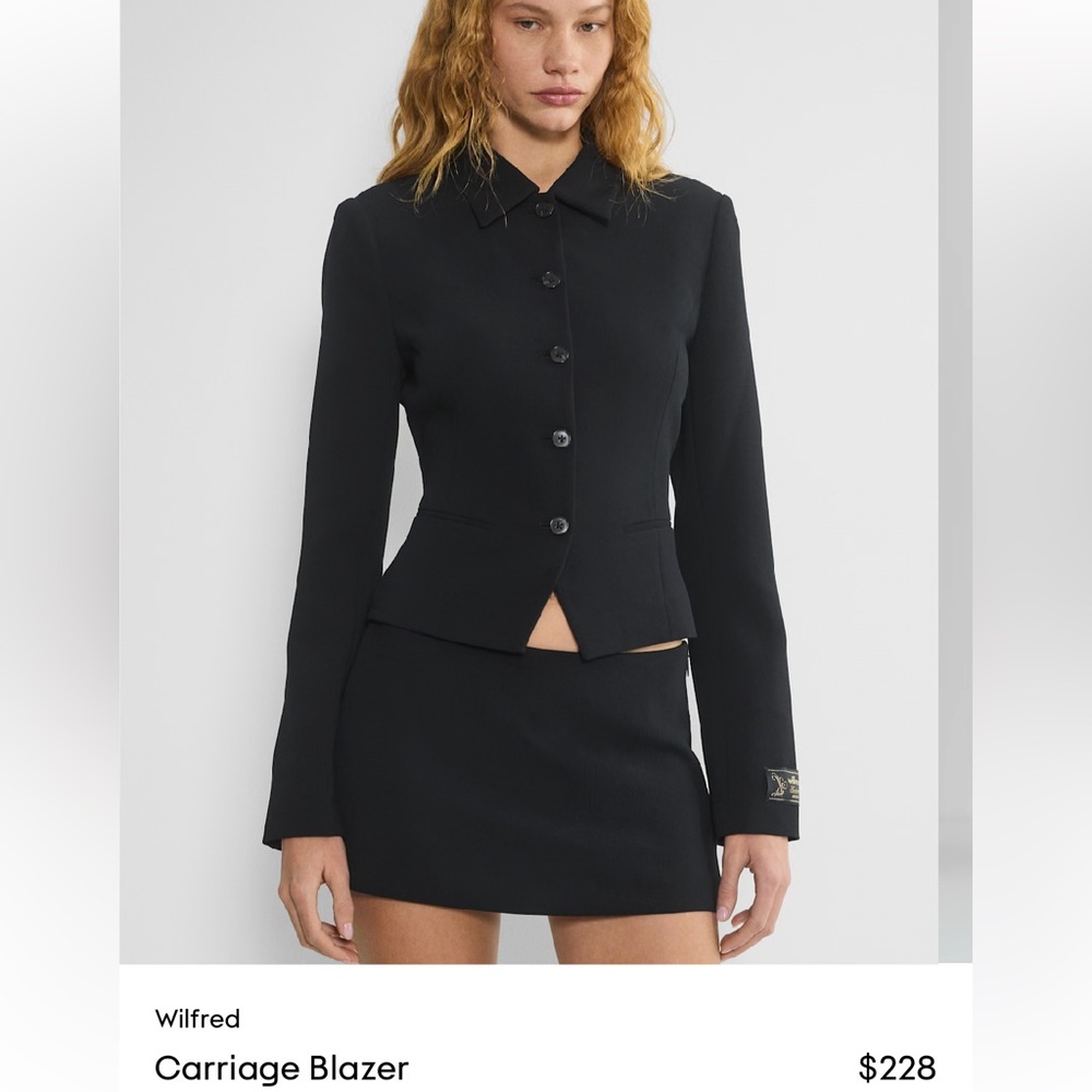 BNWOT Wilfred Carriage Blazer